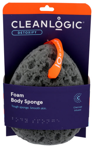 Cleanlogic – Schwamm Detox Schaum Meer, 1 Stück (Packung mit 6 Stück)