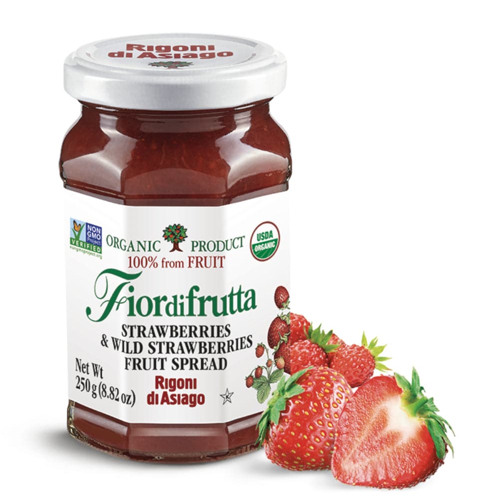 Rigoni Di Asiago – Fiordifrutta Bio Fruchtaufstrich Erdbeeren & Wi