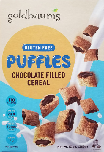 Goldbaums Glutenfreie Schokolade Gefülltes Getreide, 13 oz
