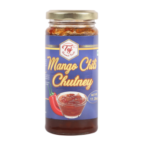 TAJ Mango Chilli Chutney, (11,28 Unzen) – 320g