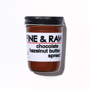 Fine and roher Haselnussaufstrich, Bio, fairer Handel – 12 Gläser x Gehäuse – 8oz