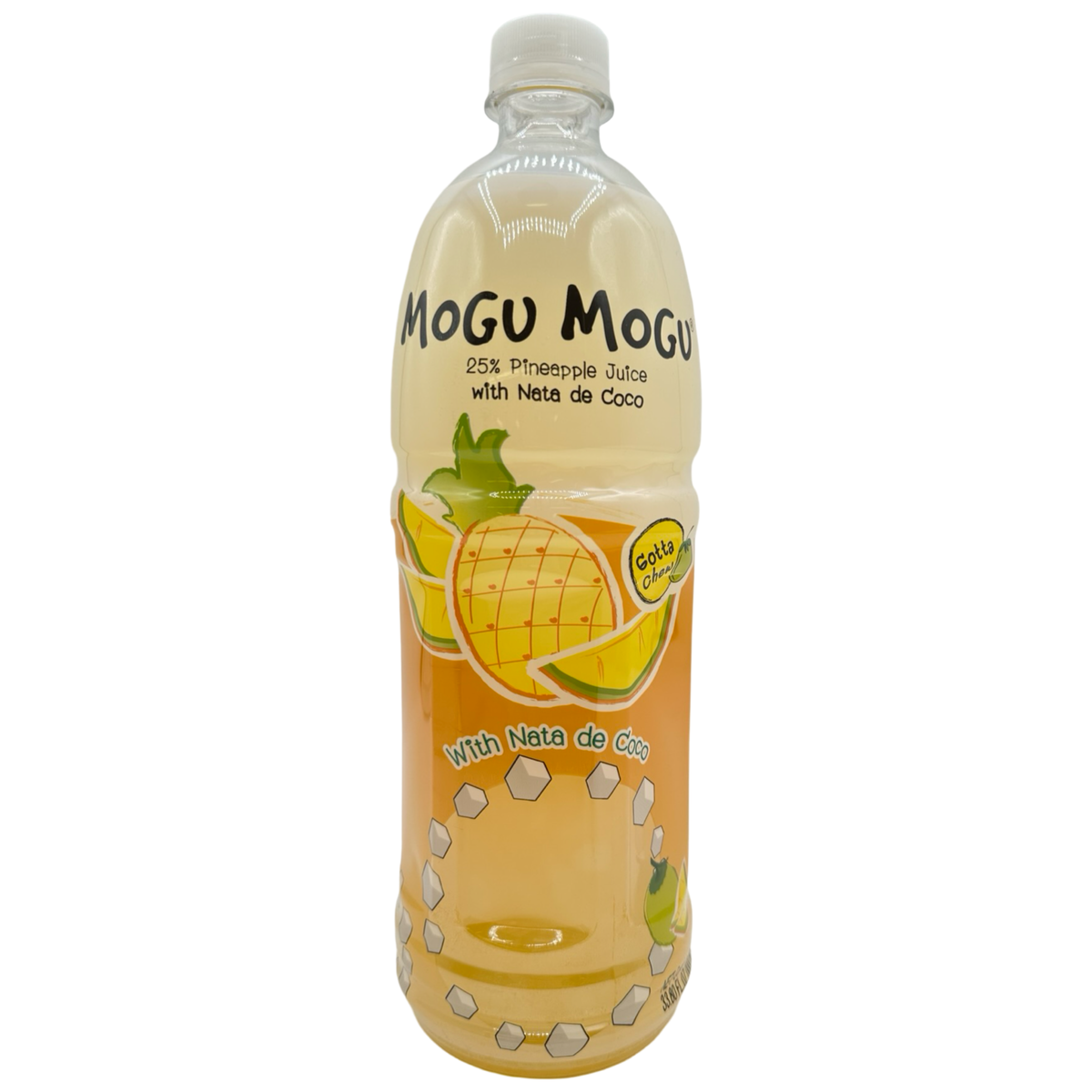 Mogu Mogu – Ananassaft mit Nata De Coco – 1000 ML