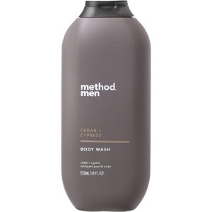 Method Körperwäsche für Herren, Zedernzypresse, 18 Unzen – Packung mit 1 Stück
