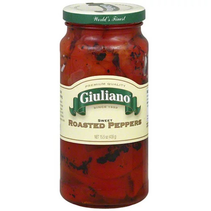 Giuliano – Peppers süß geröstet, 15.5 Oz – Packung mit 6 Stück