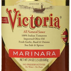 Victoria Sauce Marinara – Packung mit 6 Stück – 24oz