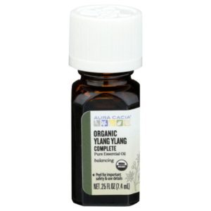 Aura Cacia Organisches ätherisches Öl Ylang,.25 fl oz