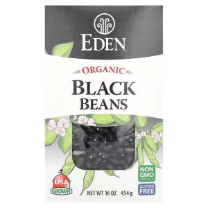 Eden – Bio-Schwarze Bohnen, 16oz