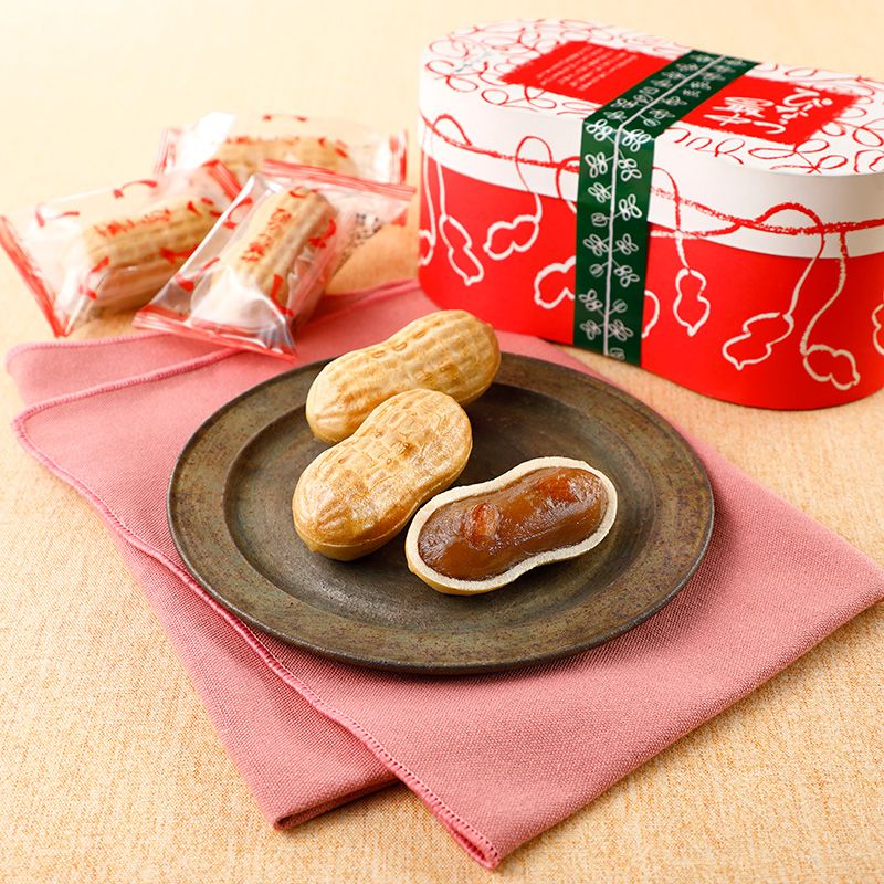 Nagomi Yoneya’s Erdnuss monaka (8 Stück) – traditionelle japanische Süßigkeit aus Chiba