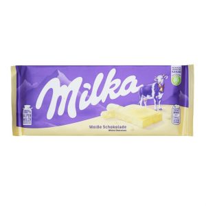 Milka weiß – – 100g