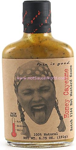 Pain is Good Diva Honig Cayenne #164 Chilisauce, 6,5 Unzen