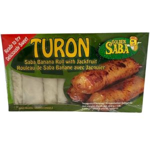 Goldene Saba – Turon – Saba Banane Rolle mit Jackfruit – 1 lb