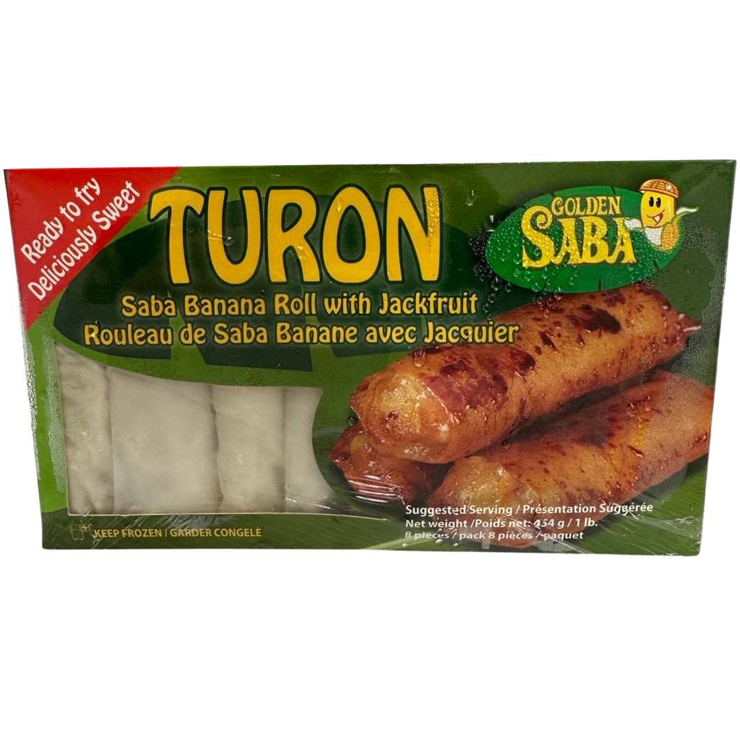 Golden Saba – Turon – Saba Bananenrolle mit Jackfruit – 1 LB