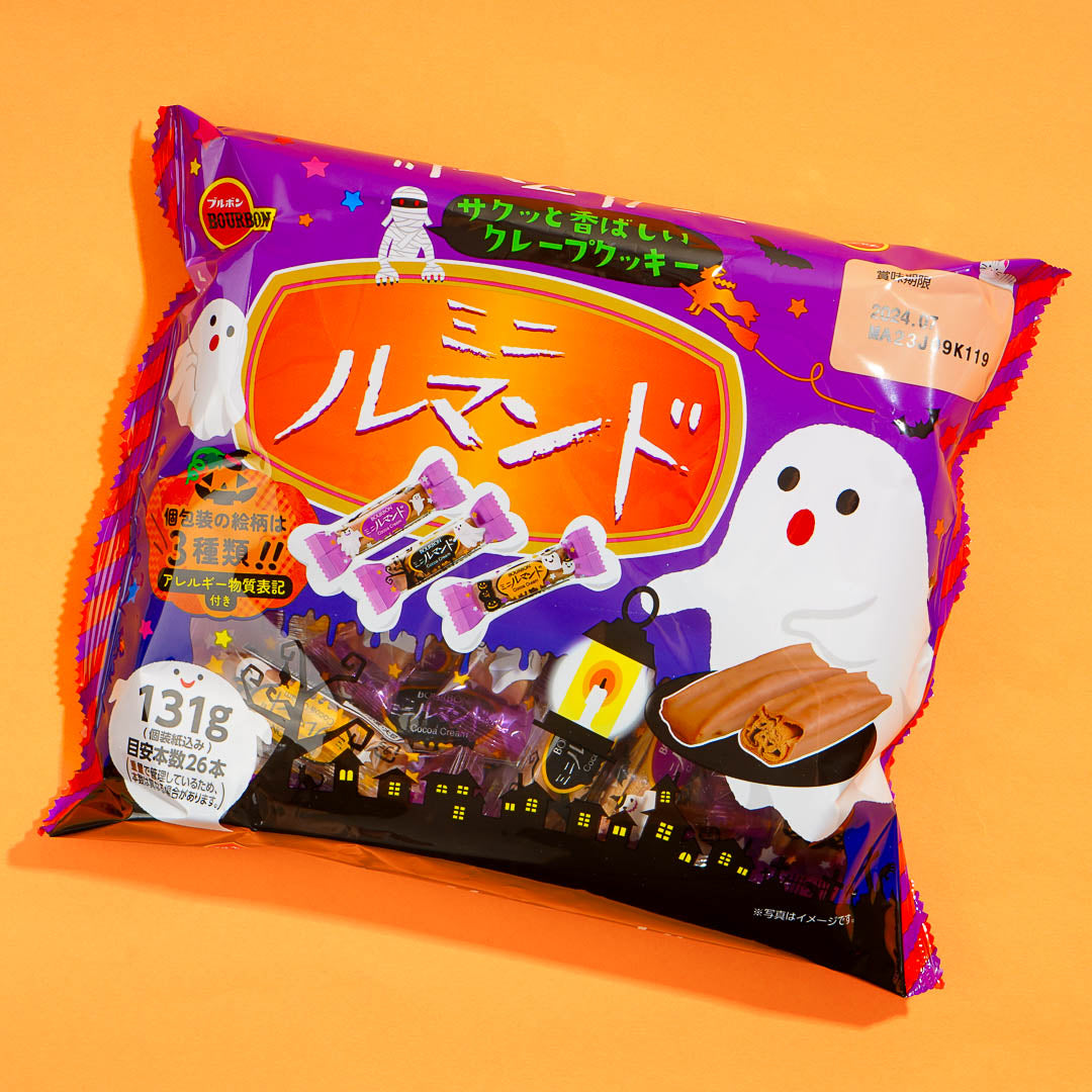 Bourbon Mini Lumonde Crepe Plätzchen Halloween Packung