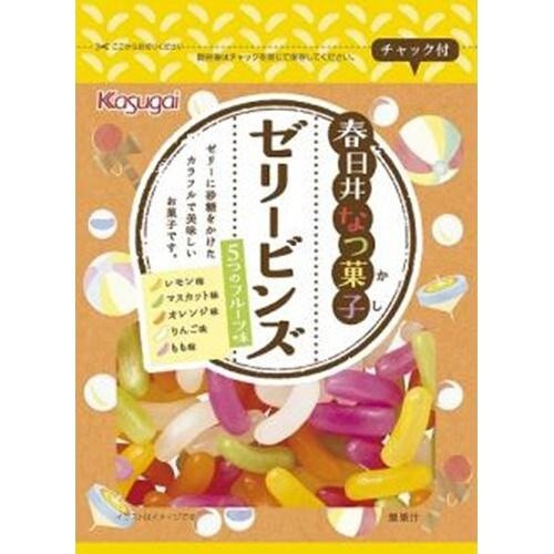 Kasugai, Weiche Süßigkeit, Jelly Beans, 5 Arten Obstsortiment, 101g