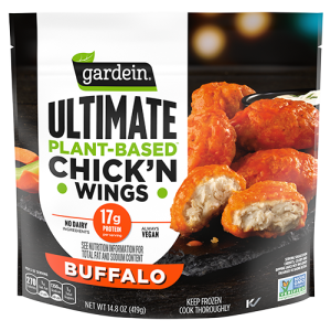Gardein Flügel Küken Büffel, 14.8 Unzen Packung mit 6