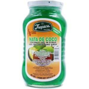 Tropics Nata De Coco (Kokosgel in Sirup) Grün – 12 OZ