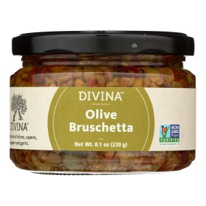 Divina – Olivenbruschetta, 8,1 Unzen Packung mit 6