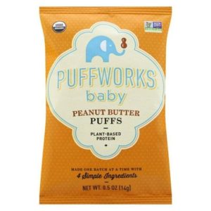PUFFWORKS Bio Erdnussbutter-Puffs – 0,5 Unzen