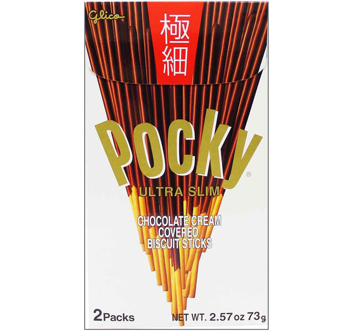 Pocky Ultra Slim Schokoladencreme Biskuit Sticks