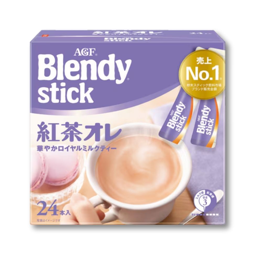 AGF Blendy Stick Tee au Lait (Milchtee) 24 Stück