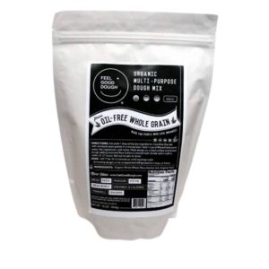 Feel Good Dough Bio Mehrzweck-Öl-freie Vollkornteig-Mischbeutel – 5 Beutel x Gehäuse – 16oz