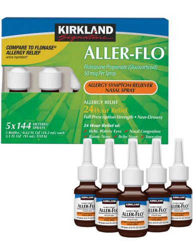 Kirkland Aller-Flo 50mcg. Allergie Spray, 720 Meter Sprays