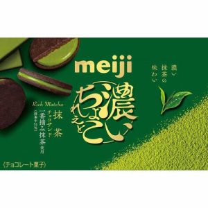 Meiji, Koi Schokolade, Kakaokeks Sandwiches, Matcha-Schokolade, – 6pc