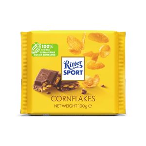 Ritter Sport Milchschokolade mit Cornflakes Bar (deutsch)