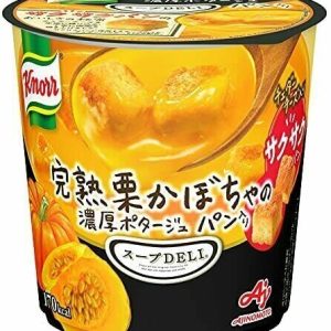 Ajinomoto, Knorr, Suppe Deli Serie, Instant Suppe mit Pasta, “Kürbis-Potage” 38g