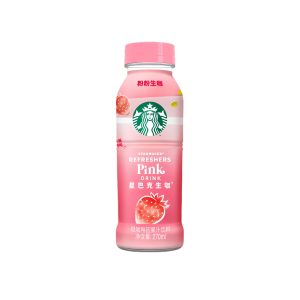 Starbucks Auffrischung von rosafarbenem Getränk (China)