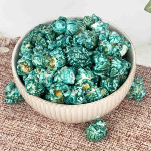 Blaue Baumwolle Bonbon Popcorn