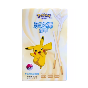 Pokémon Milchschokoladestäbchen (China) (Fall mit 12 Stück) – 52g