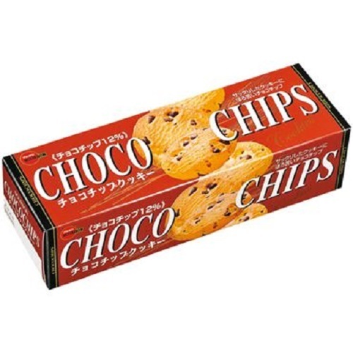 Bourbon “Choco Chips Kekse” 9 Stück in 1 Schachtel