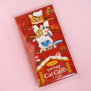 süße Katze Café Schokolade Teebeutel