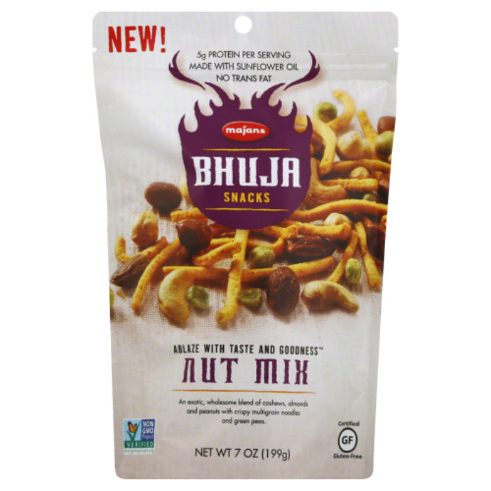 Bhuja – Snack Nut, 7 OZ – Packung mit 6 Stück