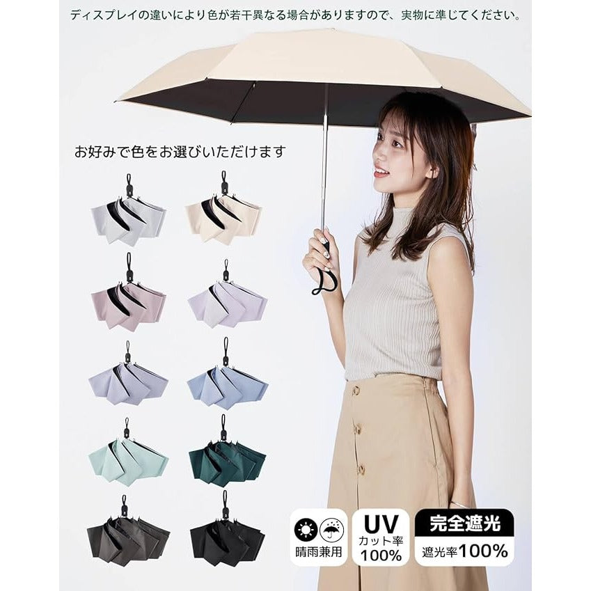 Klappschirm Sonnenschirm Ultraleicht (189g-199g) UV-Schutz Automatische Open Close für Herren und Damen JAPAN – Tokyo Sakura Mall