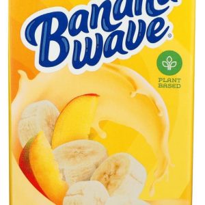 Banana Wave Mango- und Bananenmilch, 32 Liter – Packung mit 12 Stück
