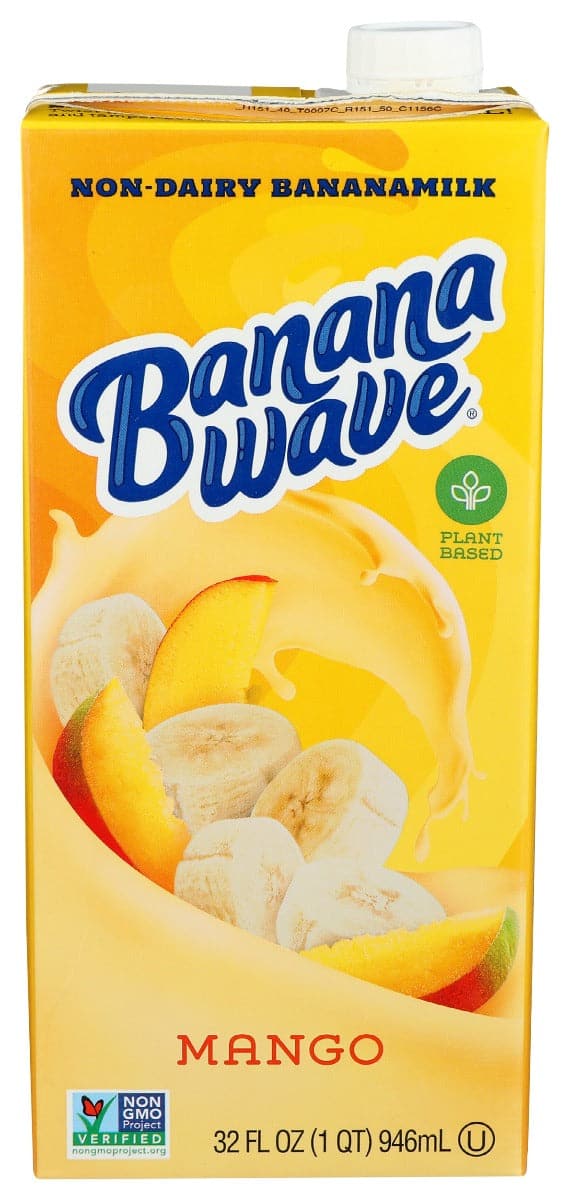 Banane Wave – Mango & Bananenmilch, 32 fl oz – Packung mit 12 Stück