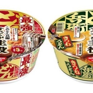 Nissin , saikyo donbei, udon / soba, reiche Version