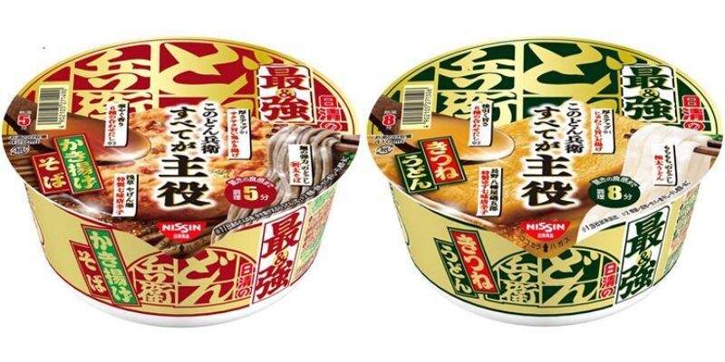 Nissin, Saikyo Donbei, Udon / Soba, Reiche Version