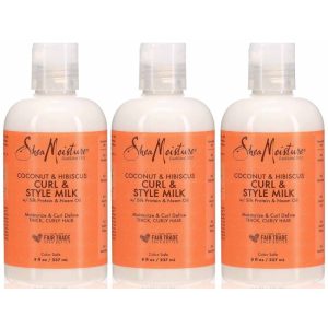 Sheamoisture Moisture Haarlocke & Styl 8 Unzen – Packung mit 3