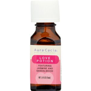 Aura Cacia Essential Solutions Love Trank, 0,5 oz – Packung mit 1 Stück