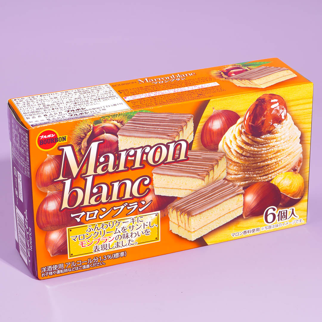 Bourbon Marron Blanc Kuchen