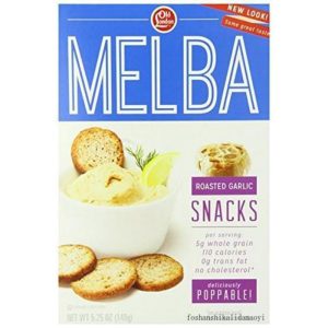 alte london melba Snacks Knoblauch 5,25 Unzen – Packung mit 12