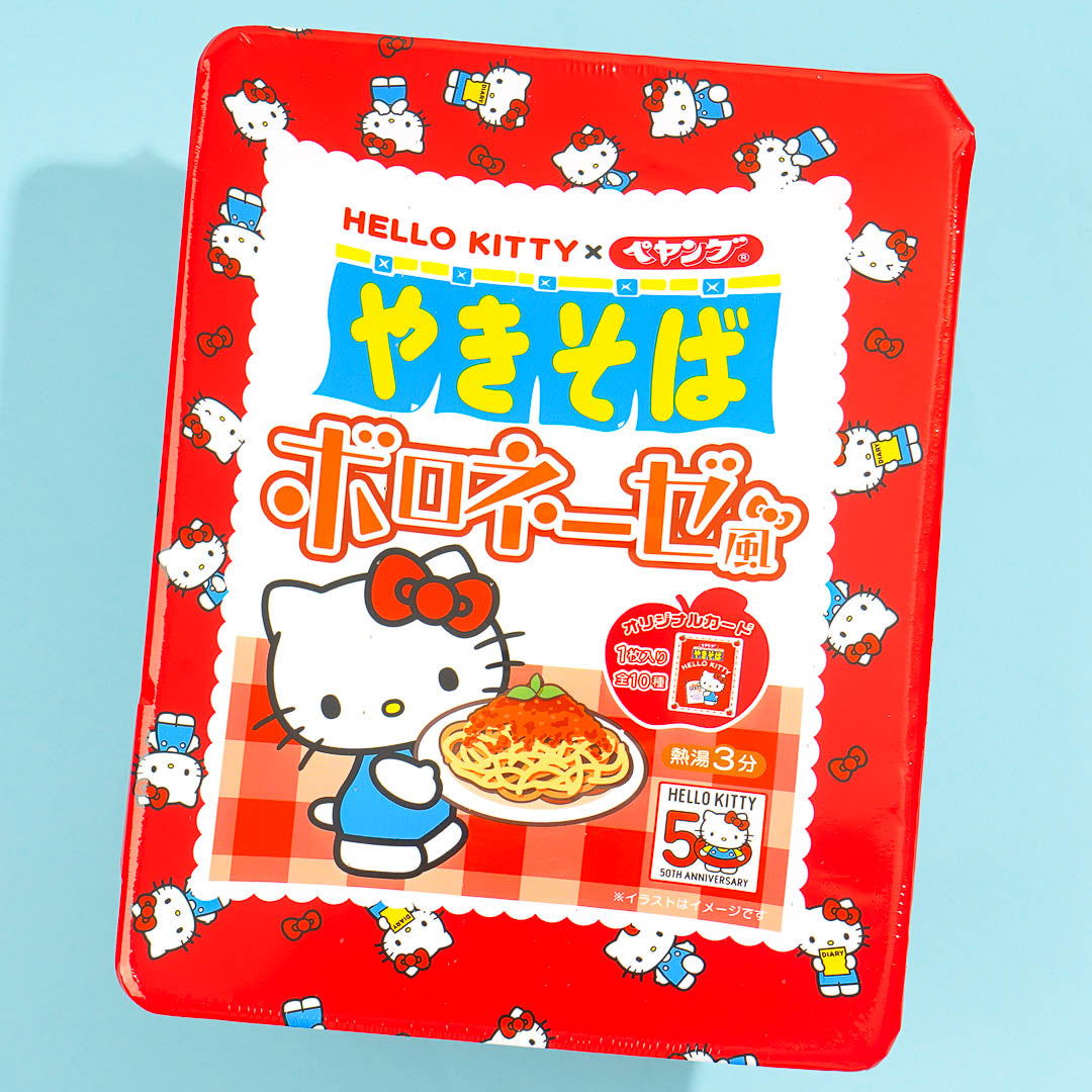 Hello Kitty Peyoung Bolognese-Style Yakisoba