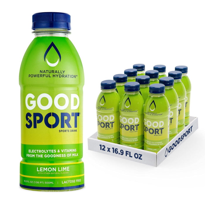 Goodsport – Sportgetränk Zitrone Limette, 16.9 Floz (Packung mit 12)