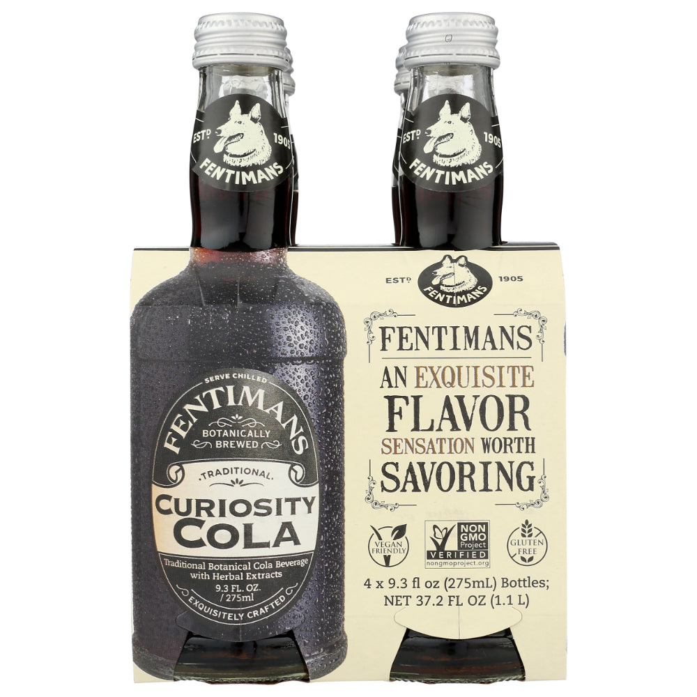 Fentimans – Curiosity Cola, 37.2 Fl Oz 4er Packung – 6er Packung
