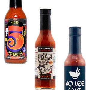 sriracha heißere Saucen Geschenk-Set, 3 / . – 5oz