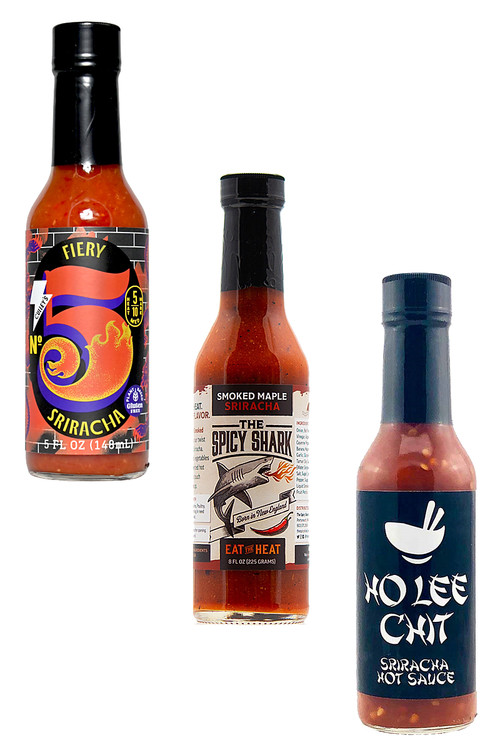 Sriracha Hotter Saucen Geschenkset, 3/5oz