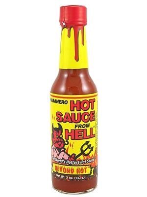 Habanero Chilisauce aus der Hölle, 5oz